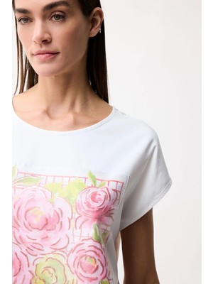 Love My Body Baskılı T-Shirt Kemik 175L9970005