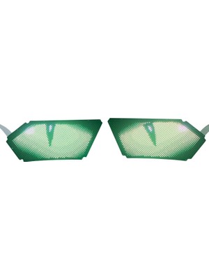 PB-6096 Araç Far Ledi Bluetooth Kontrollü Matrix LED Şeytan Göz-Devil Eye 12V 1,5m Kablo 60*96 Dots 110*75MM