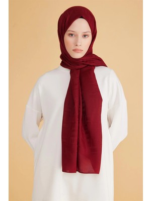 Belli Fresh Veyra Bordo Şal 4