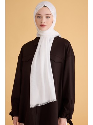 Belli Fresh Geometrik Desen Krem Açelya Şal 3 - 527