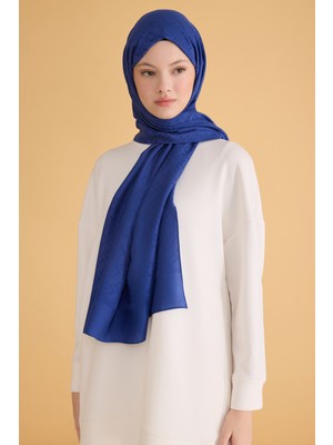 Belli Fresh Geometrik Desen Saks Elosia Şal 2 - 15