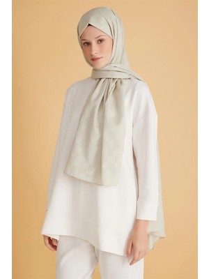 Belli Fresh Monogram Su Yeşili Şal 3