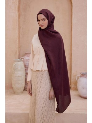 Belli Fresh Nora Bordo Şal 1