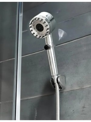Ulu Pazarlama 3 Modlu Masajlı Ayarlanabilir Duş Başlığı - Krom