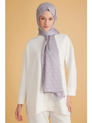 Belli Fresh Monogram Gri Şal 1