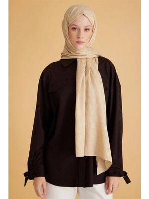 Belli Fresh Monogram Bej Şal 1