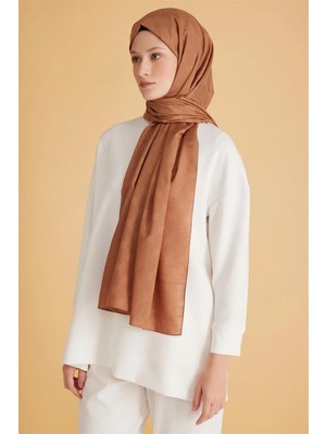 Belli Fresh Monogram Sütlü Kahve Şal 3