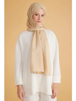 Belli Fresh Monogram Bej Şal 2