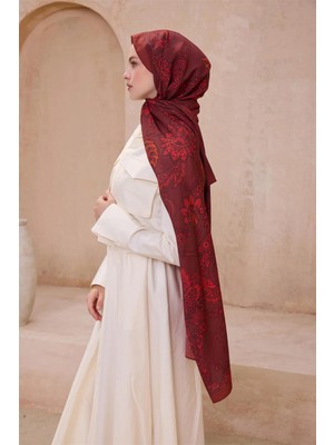 Belli Fresh Modal Bordo Şal 2