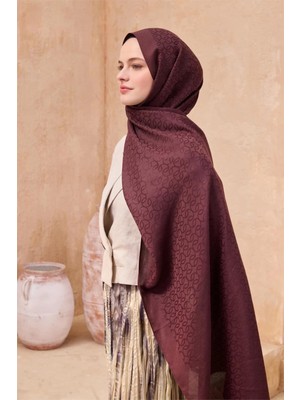 Belli Fresh Nora Koyu Bordo Şal 2