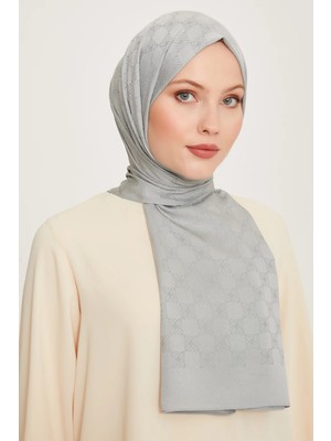 Belli Fresh Green Gri Şal 1