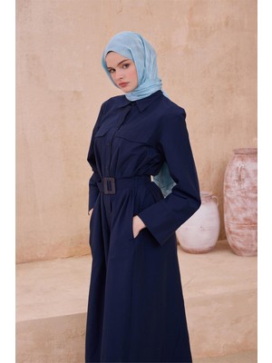 Belli Fresh Geometrik Desen Bebe Mavisi Peryy Şal 1 - 30