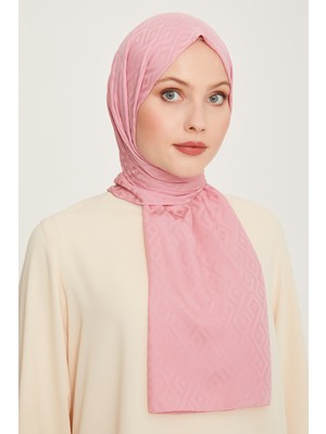 Belli Fresh Geometrik Desen Pembe J.soft Şal 2 - 246157