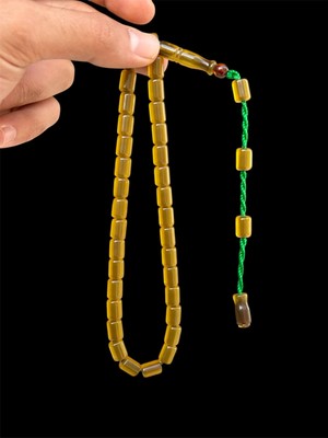 Filiya Kesme Model Sıkma Kehribar Tesbih