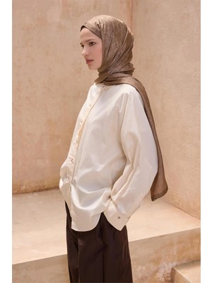 Belli Fresh Logo Desen Camel J.monogram Şal - 38