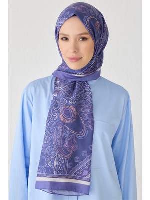 Belli Fresh Etnik Desen Mor Nova Şal 1007 - 17