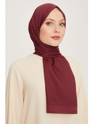 Belli Fresh Green Bordo Şal 3