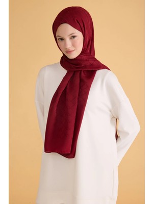 Belli Fresh Veyra Bordo Şal 3