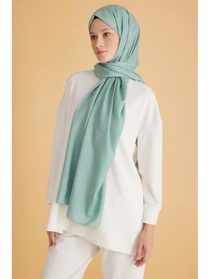 Belli Fresh Monogram Mint Şal 3
