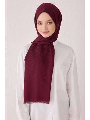 Belli Fresh Açelya Bordo Şal 3