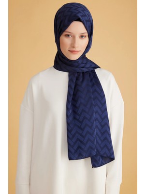 Belli Fresh Capri Lacivert Şal 2