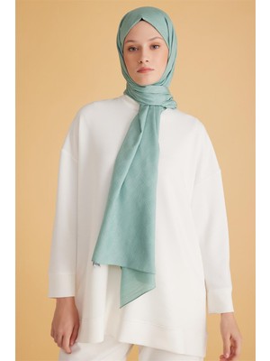 Belli Fresh Monogram Mint Şal 2