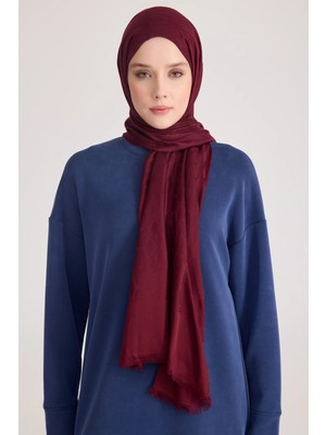 Belli Fresh Açelya Bordo Şal 2