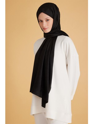 Belli Fresh Monogram Siyah Şal 2