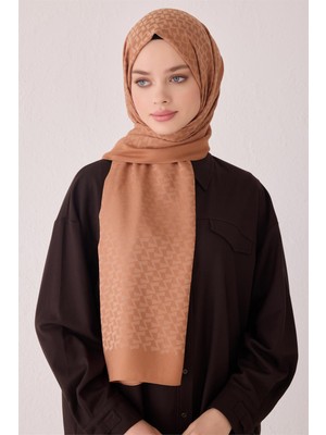 Belli Fresh Geometrik Desen Somon Valora Şal 4 - 14