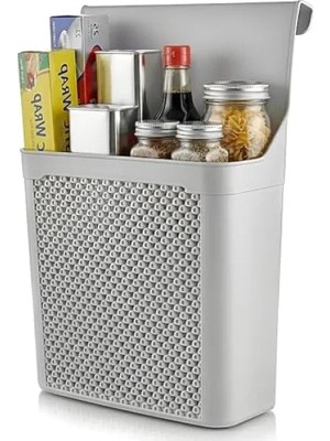 Ulu Pazarlama Büyük Askılı Elmas Düzenleyici Sepet - Vidasız Montaj