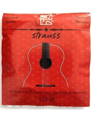 Strauss SCS-27 Klasik Gitar Takım Tel