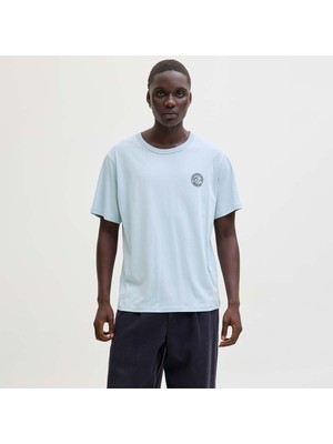 Jack & Jones Jack&jones Alliance Erkek Mavi Tişört