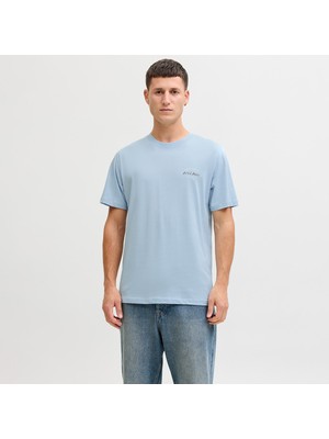 Jack & Jones Jack&jones Brandon Erkek Mavi Tişört