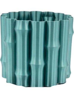 Sayarmarkt 3D Parlak Yeşil Vazo