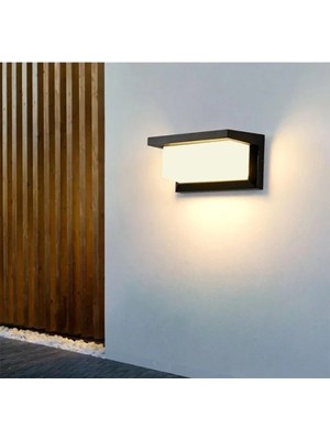 Ulu Pazarlama Su Geçirmez 12W LED Bahçe Aydınlatması - Beyaz Günışığı Işığı