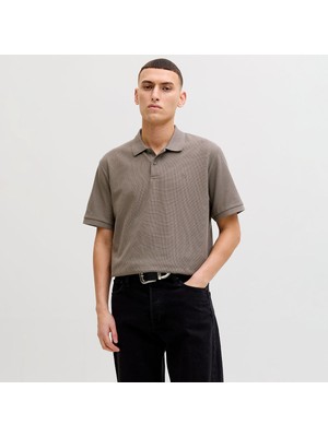 Jack & Jones Jack&jones Austin Erkek Kahverengi Polo Yaka Tişört