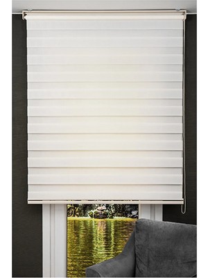 Koçtaş Basic Zebra Perde Eko Bej 80*200