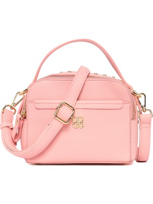 Derimod Kadın Pudra Zımbalı Çapraz Çanta 26SBD2422FT