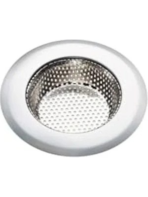 Ulu Pazarlama Paslanmaz Çelik Büyük Boy Lavabo Süzgeci, 11.5 cm Çapında