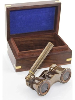 Freedom Storee Ahşap Kutulu Pirinç Dürbün 15399