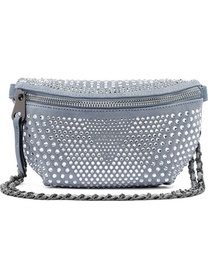 Derimod Kadın Mavi Zincir Askılı Çapraz Çanta 26PBD2400TS