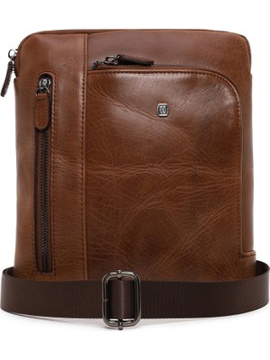 Derimod Erkek Kahverengi Uzun Askılı Postacı Çantası 25WBD3537CR