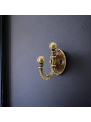 Ulu Pazarlama Antik Sarı Misket Askı - Duvar Askılığı