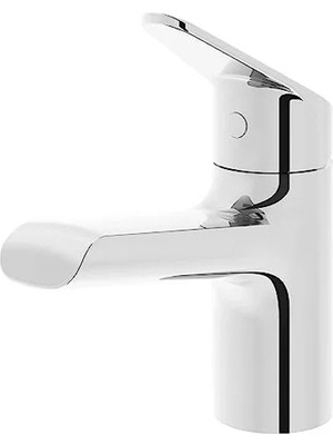 Ulu Pazarlama Kısa Lavabo Bataryası, Krom Kaplama, Modern Tasarım