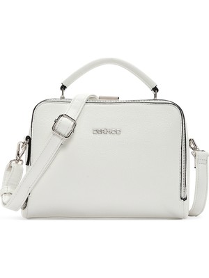 Derimod Kadın Beyaz Uzun Askılı Çapraz Çanta 26PBD2405FT