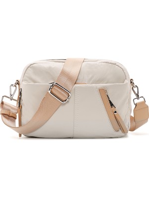 Derimod Kadın Krem Çapraz Çanta 26SBD242114