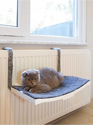 Ulu Pazarlama 47X27,5 cm Askılı Kedi Yatağı, Kalorifer Radyatör Yatağı