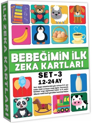 Najmaddin 2212 Eğitici Kartlar 12-24 Ay Zeka Kartları  -Dıytoys