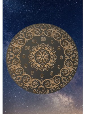 Şık Ahşap Saat, Doğal ve Zarif Tasarım, Günlük Kullanım Için Mükemmel