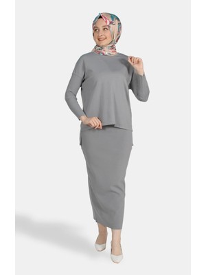 İNVEE Tunik 5879 Gri